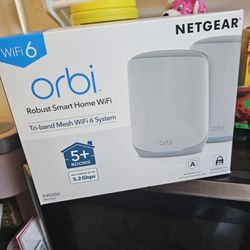 Netgear Orbi WiFi 6 Tri-band Mesh System