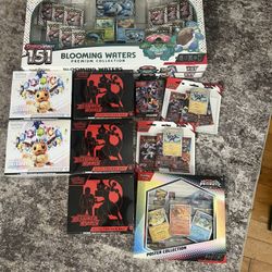 POKEMON CARDS PRISMATIC EVOLUTIONS DESTINED RIVALS BLOOMING WATERS