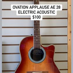 Ovation Guitar Applause AE 28 #25798