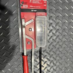Milwaukee Flexible Cable Drill Bit Set With Placement Tool And Wire Puller