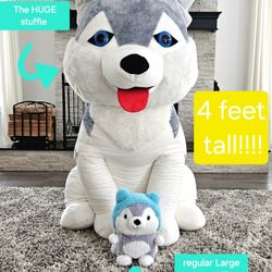 Enormous Husky Stuffie 
