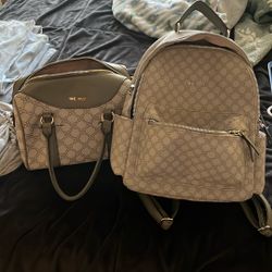 Nine West Purse & Backpack 