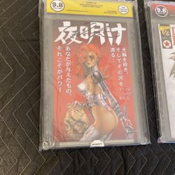 Dawn 2 EGS 9.8 Comic Book Limited Signed Linsner 