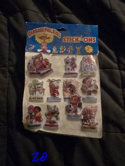 Garbage Pail Puffy Stickers