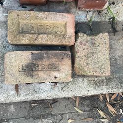 Vintage Antique LAPB Co. Bricks 