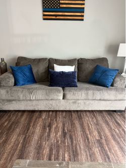 Ashley furniture greige sofa