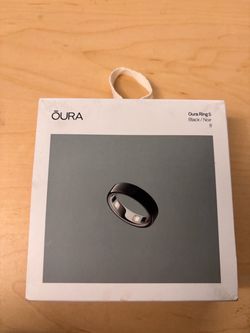 Oura Ring 5, Black size 8