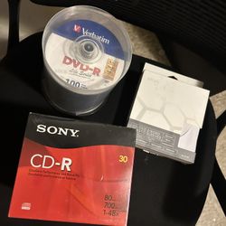 Blank CD & DVD 
