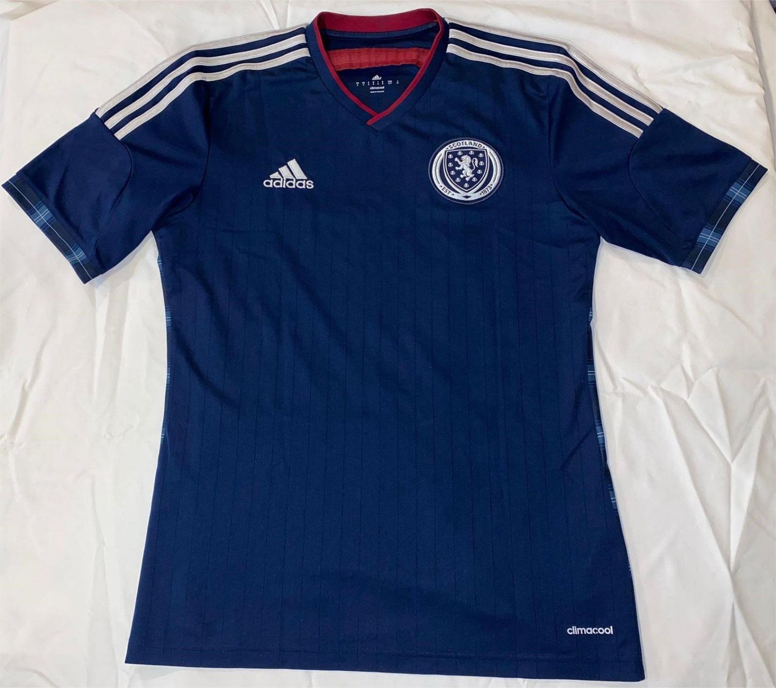 2014/15 Scotland National Soccer/Football Jersey Sz S