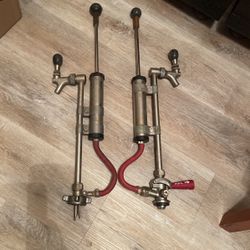 Vintage Beer Keg Taps