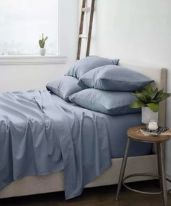 Ienjoy Home PREMIUM Solids in Style 6-Pc. Sheet Set, Queen- Stone Color