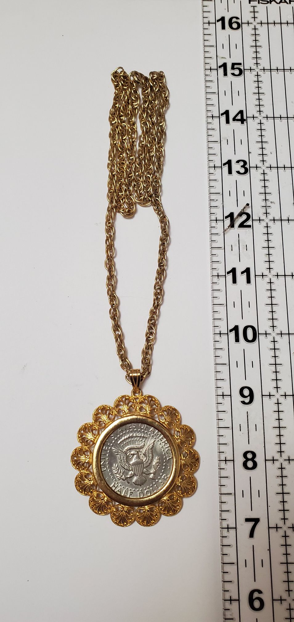 Half Dollar Necklace