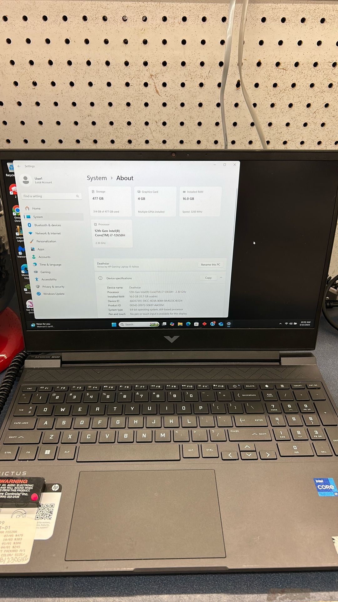 Victus Gaming Laptop