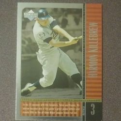 2000 Upper Deck Legends Harmon Killebrew Minnesota Twins #78 Baseball Card Vintage Collectible Trading Sports MLB Professional Pro Major League