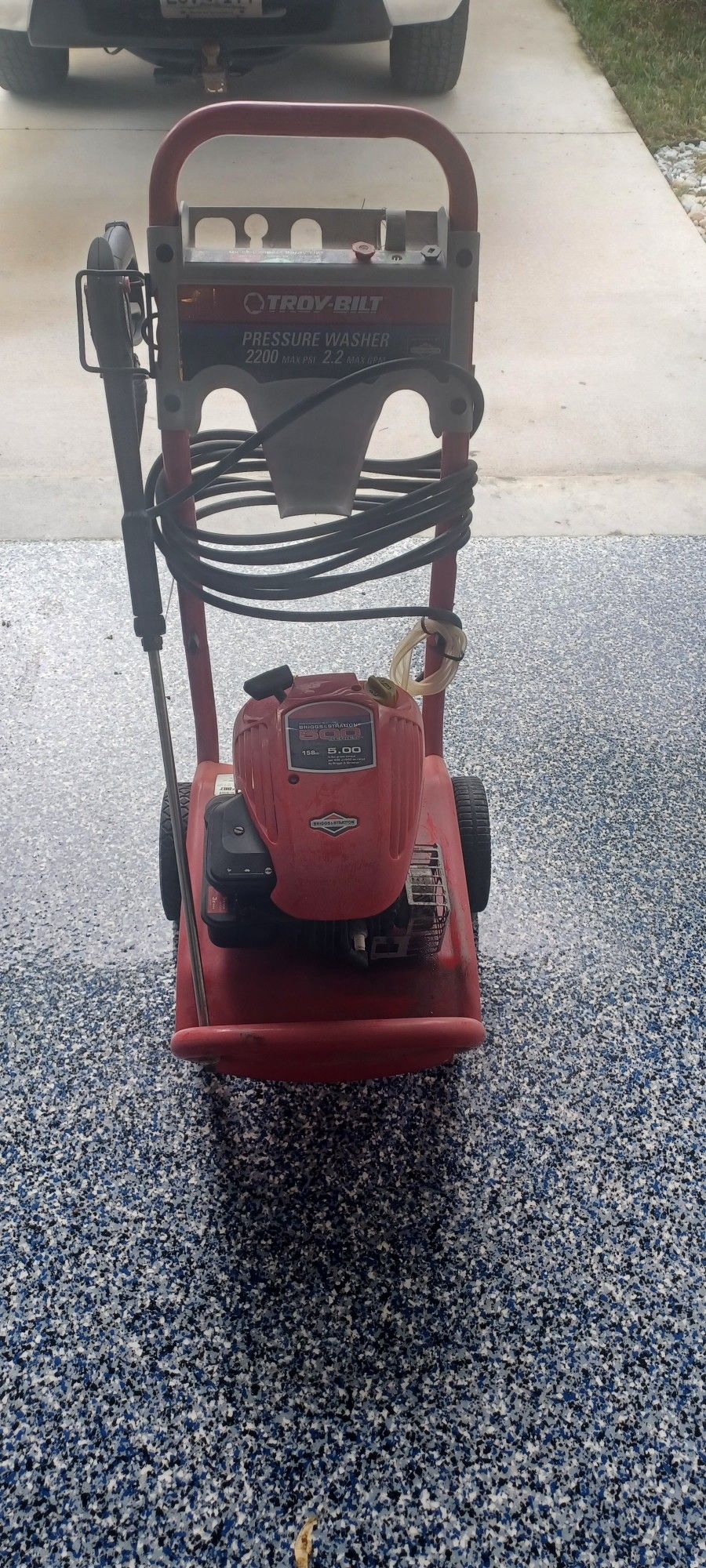 Troy Bilt 2200 Psi Washer Used