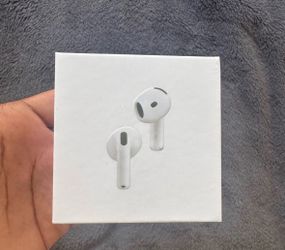 Apple - AirPods 4 with Active Noise Cancellation - White