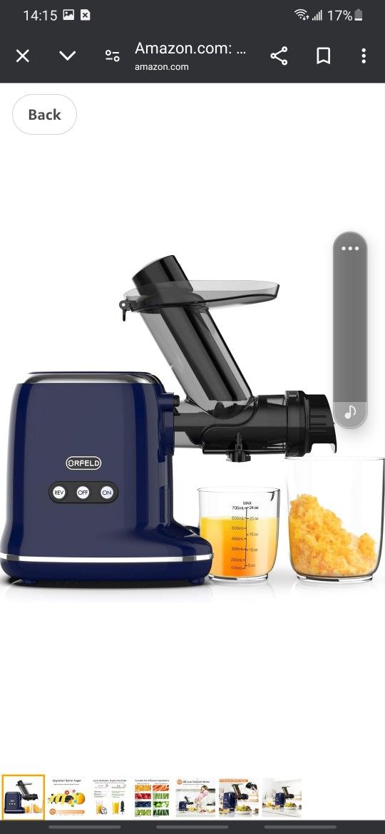 Cold Pressed Juicer