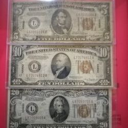 1935 HAWAII Brown Seal  Notes ,(Special Colt)