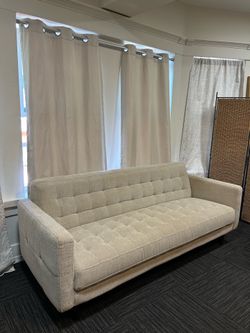 (world Market) LUXURY Mid Century Modern sofa 🛋️