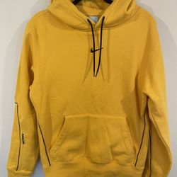 Nike x Drake NOCTA Hoodie Sweatpant Set Yellow Sz S