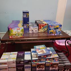 Bulk LEGOS and PARTY GAMES