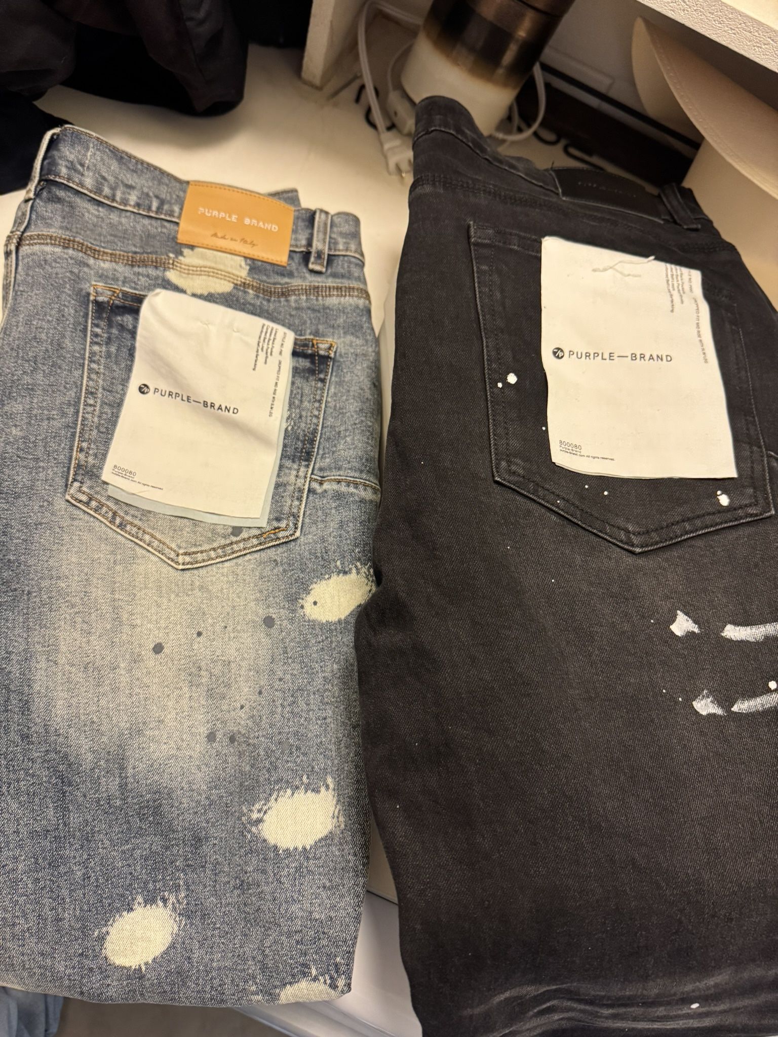 Purple Jeans Size 36 To Small Brand New Just Need Them Gone Asap 