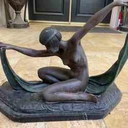 Isis bronze sculpture by Claire Jeanne Roberte Colinet