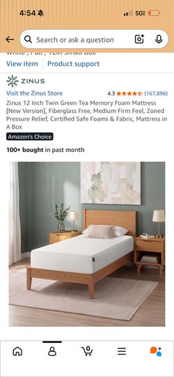 Used Twin xl size bed