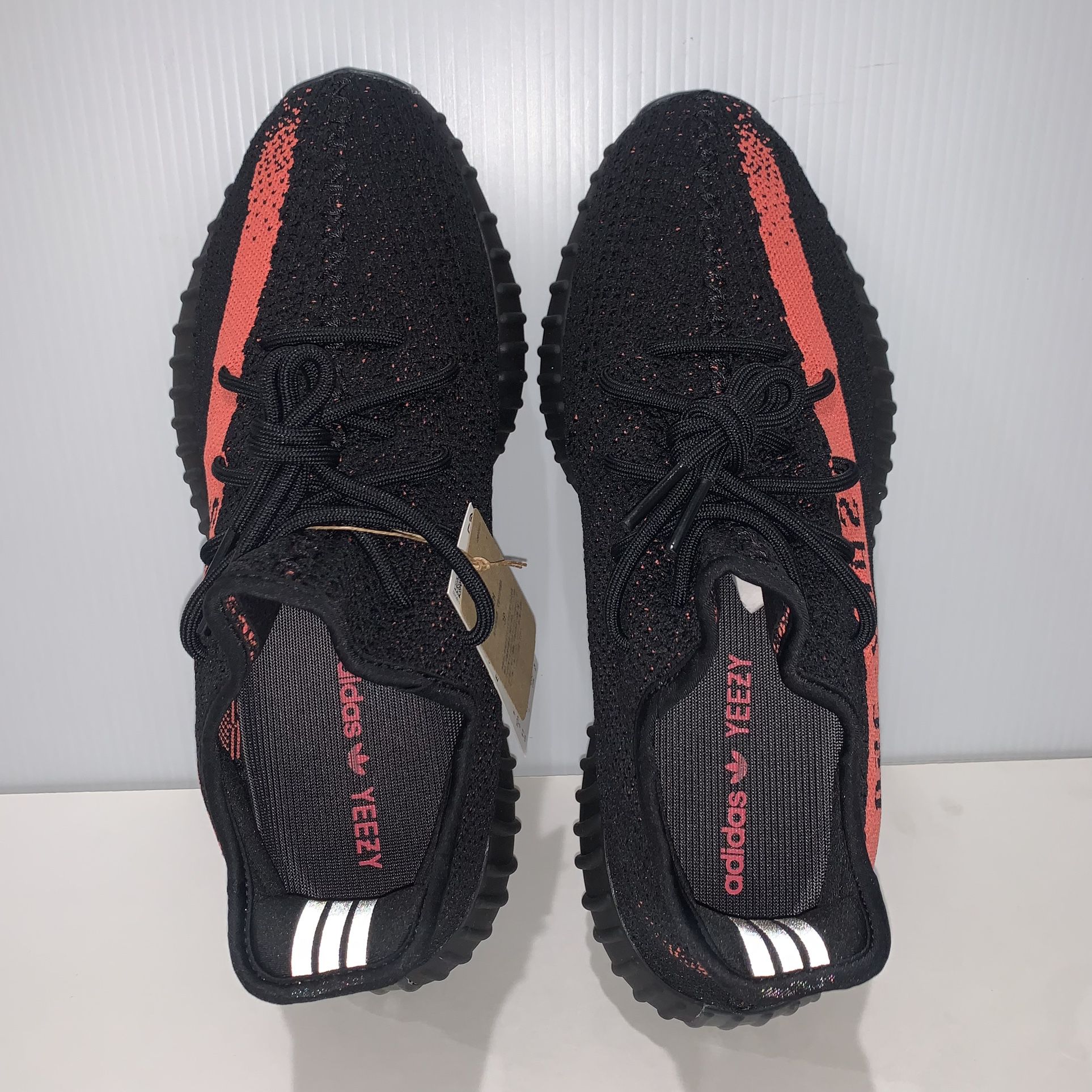 Supreme x adidas Yeezy Boost 350 V2 Red White F36923 Free Shipping