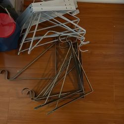 16 Shelves And Rod Brackets