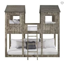 Wooden Loft Or Bunk Bed