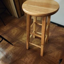 Wooden Bar Stool