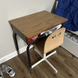 School Desk and Chair 