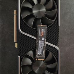 3070 GPU And Also 970evo 1tb M.2 SSD