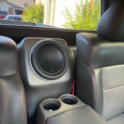 Custom Fiberglass Subwoofer Box For 2005 F150 Single Cab Flareside 