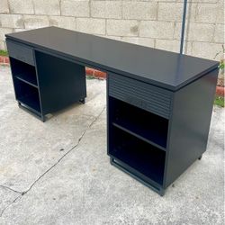 Pottery Barn high end gaming PlayStation credenza media console center table