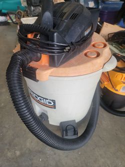 Rigid shop vacuum