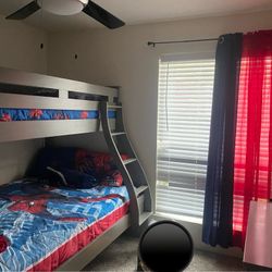 bunk bed full and twin