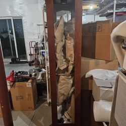 Stickley Mission Cherry 1 Door Curio Display Cabinet