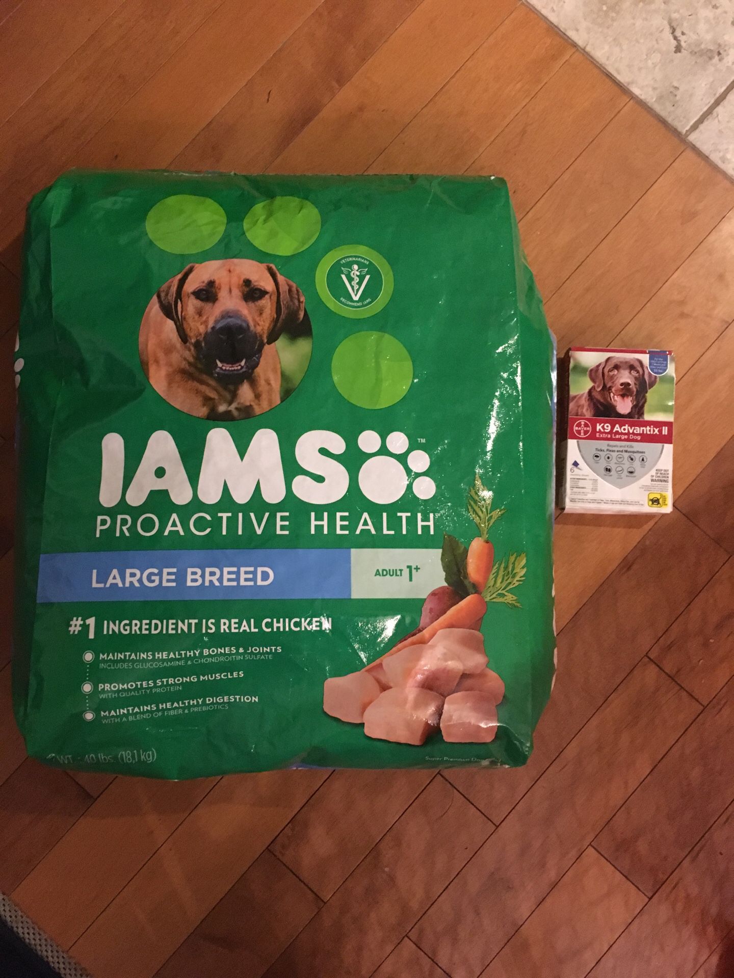 Iams and k9 for large dogs