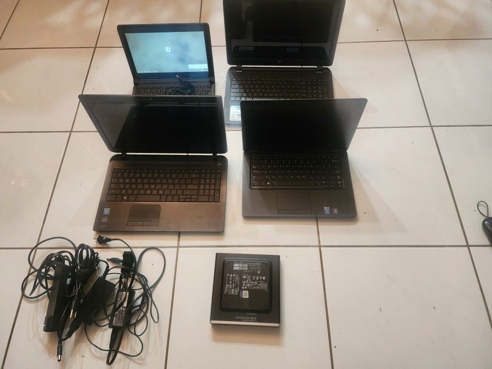 Lot Of Computer Working But Locked Hp, Dell, Toshiba