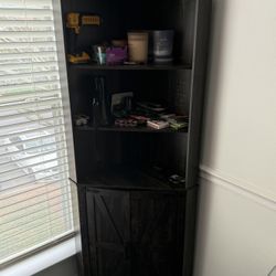 Corner Cabinet w/ LED Lighting 