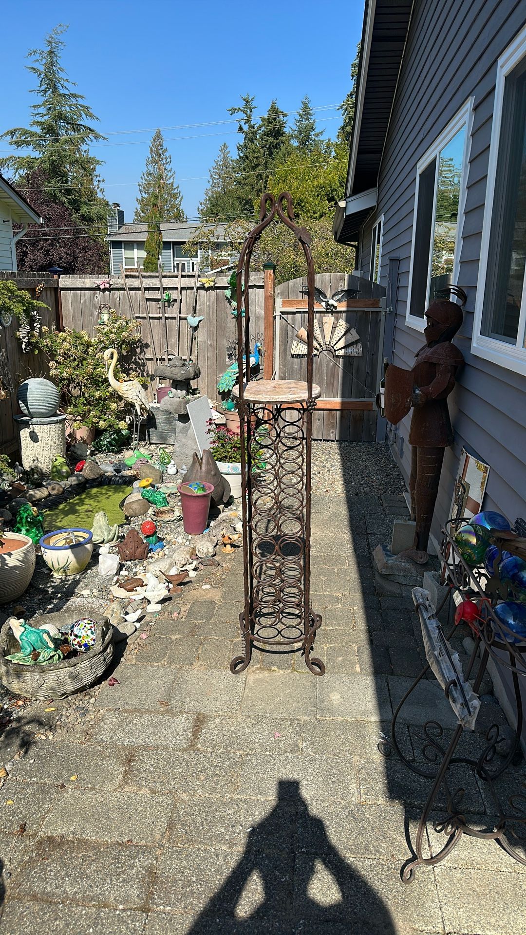 Metal Wine Rack