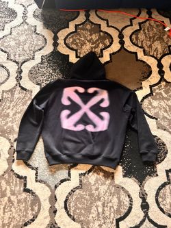 Off-White Black Blur Arrow Hoodie