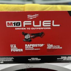 Milwaukee M18 4-1/2 / 5” Braking Grinder Paddle Switch