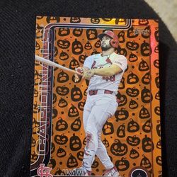 2025 Topps Update Ivan Herrera Ghost Parallel Card