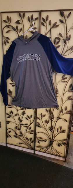 Albuquerque ISOTOPES MLB Pull over long sleeve shirt "BRAND NEW"