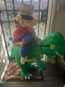 Inflatable Dinosaur Kids Halloween Costume