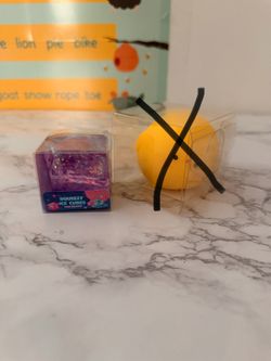 Baby Chick and Baby Glitter Cube Squishy