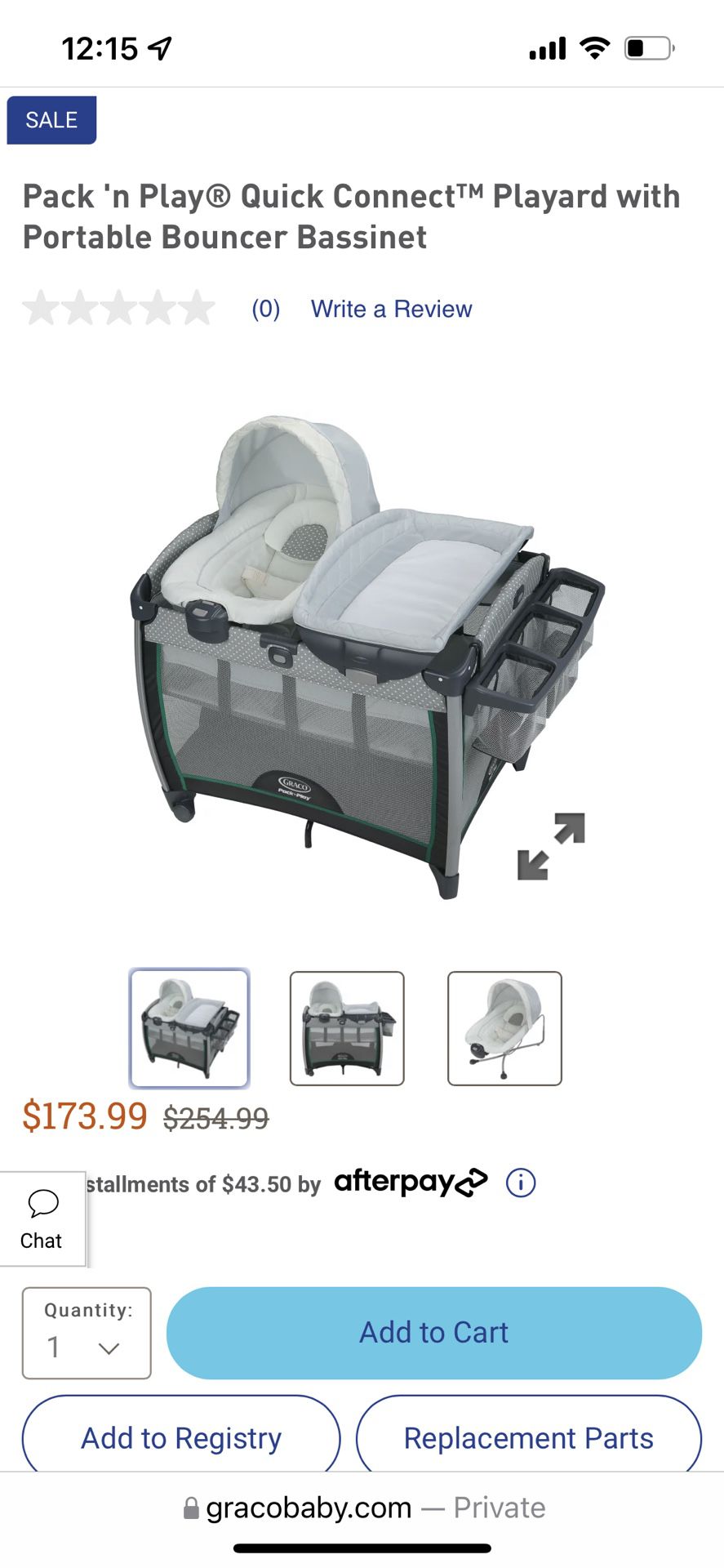 Pack 'n Play® Quick Connect Playard with Portable Bouncer Bassinet